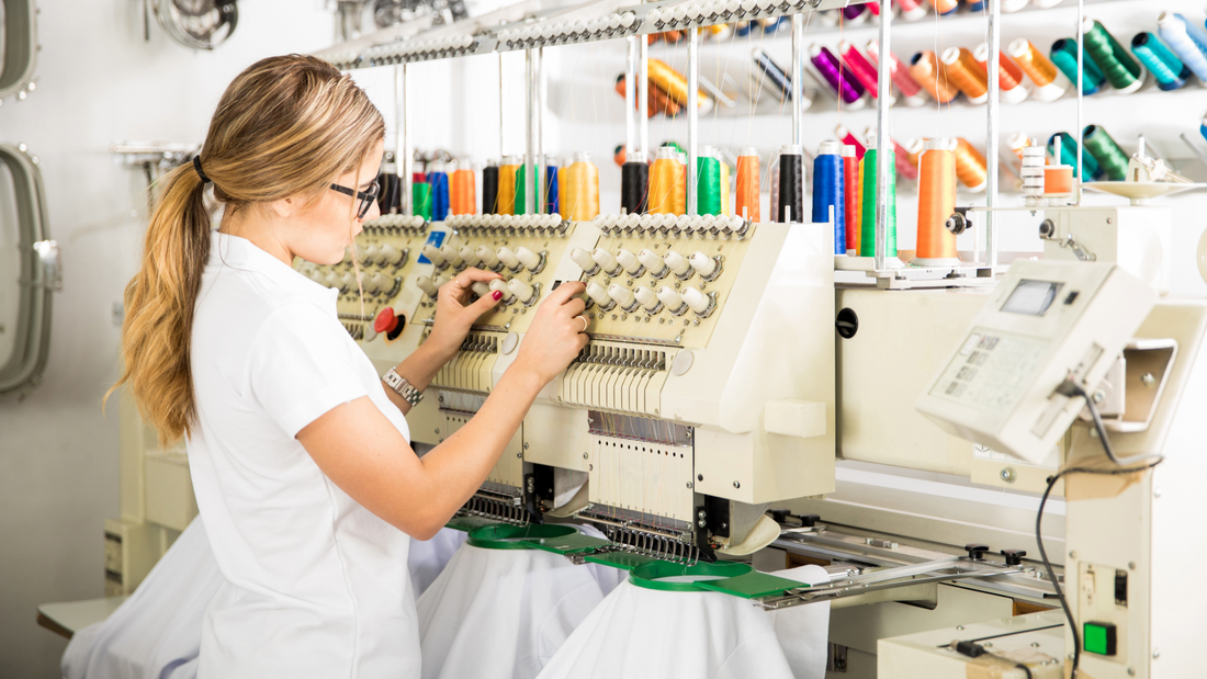 What are the accessories come with multi needle embroidery machine