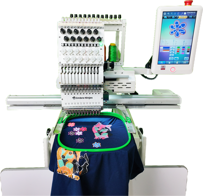 Ninja Starter 1501 | 15 Needle Commercial Embroidery Machine